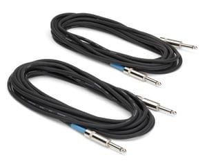 Samson IC20 20 Feet Instrument Cable 2 Pack